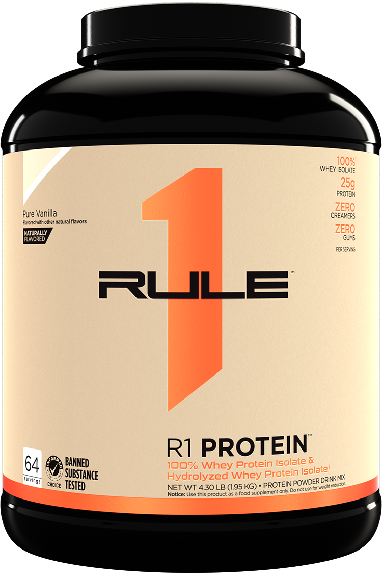 Rule 1 R1 Protein Natural Vanilla Creme 5 Pounds