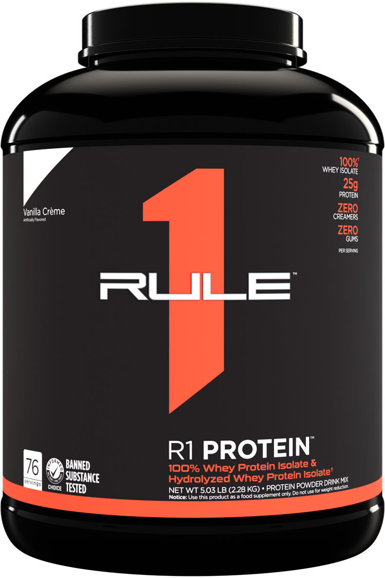 Rule 1 Protein Isolate - 5lbs Vanilla Creme
