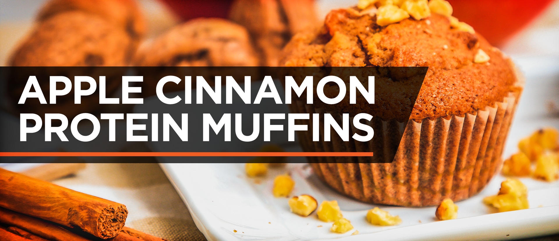 R1 PROTEIN APPLE CINNAMON MUFFINS