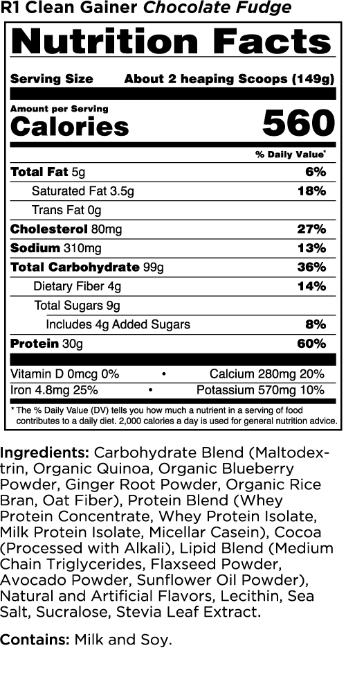 Rule 1 - LBS (Mass Gainer Protein)