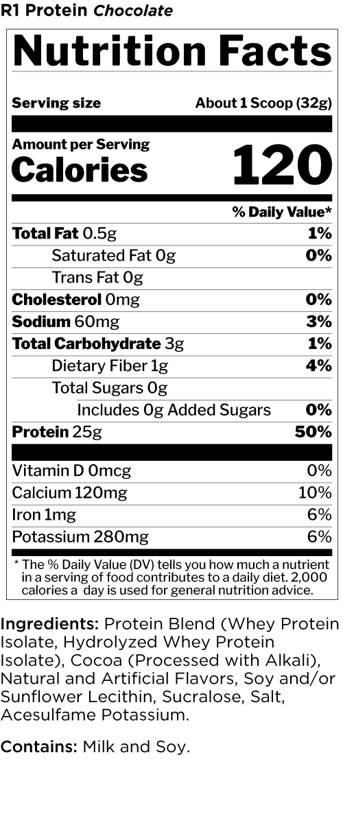 Rule 1 R1 Iso Protein 5lbs Supplement Warfare