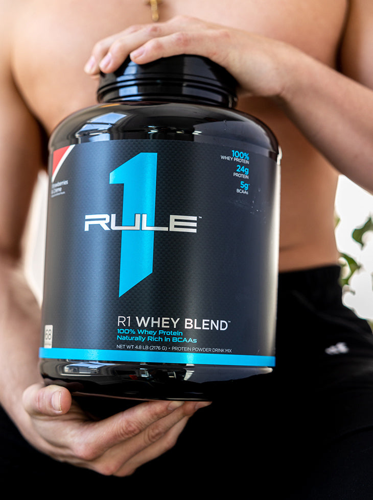 Rule 1: 10lbs Whey Blend Protein – Athletes' Nutrition Online