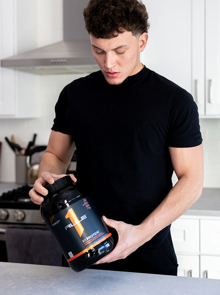 Rule 1: 10lbs Whey Blend Protein – Athletes' Nutrition Online